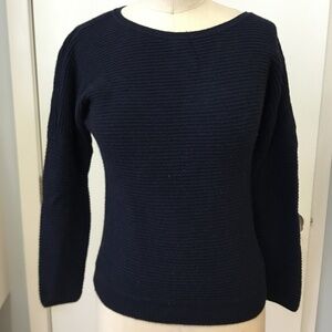 J. Crew NAVY Crew Neck Sweater Size XXS